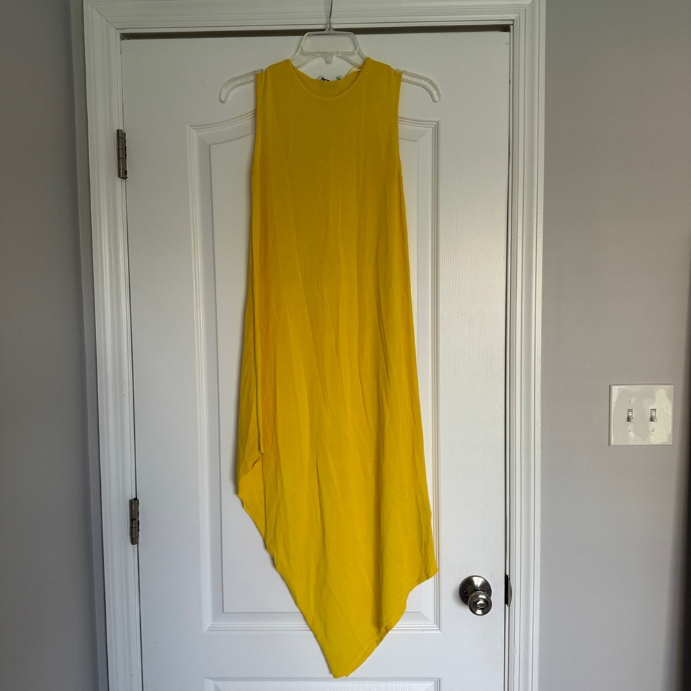ZARA ASYMMETRIC KNIT TUNIC DRESS - Picture 7 of 9